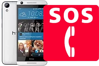 Chamadas de emergência no HTC Desire 626s