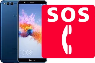 Chamadas de emergência no Huawei Honor 7X