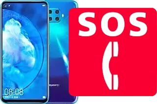 Chamadas de emergência no Huawei nova 5z