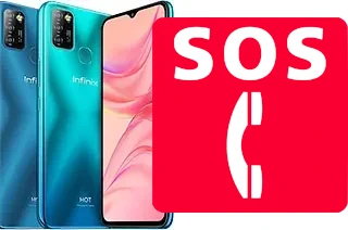 Chamadas de emergência no Infinix Hot 10 Lite