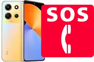 Chamadas de emergência no Infinix Note 30i