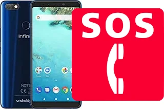 Chamadas de emergência no Infinix Note 5