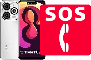 Chamadas de emergência no Infinix Smart 8 HD