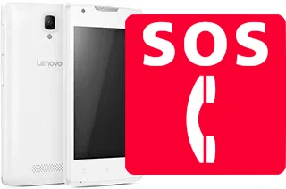 Chamadas de emergência no Lenovo Vibe A