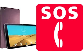 Chamadas de emergência no LG G Pad II 10.1