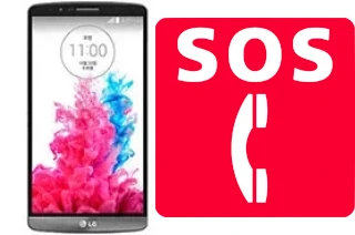 Chamadas de emergência no LG G3 Screen