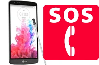 Chamadas de emergência no LG G3 Stylus