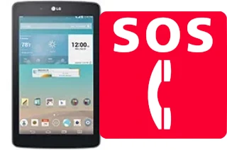 Chamadas de emergência no LG G Pad 7.0 LTE