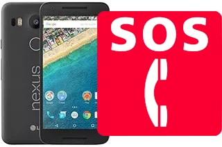 Chamadas de emergência no LG Nexus 5X