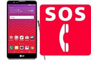 Chamadas de emergência no LG Stylo 2