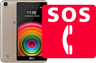 Chamadas de emergência no LG X power