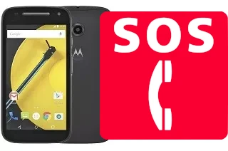 Chamadas de emergência no Motorola Moto E (2nd gen)