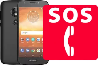 Chamadas de emergência no Motorola Moto E5 Play