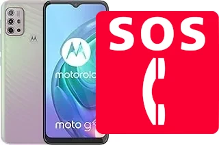 Chamadas de emergência no Motorola Moto G10