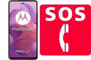 Chamadas de emergência no Motorola Moto G24