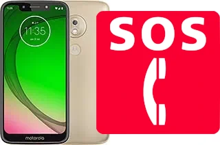 Chamadas de emergência no Motorola Moto G7 Play