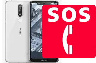 Chamadas de emergência no Nokia 5.1 Plus