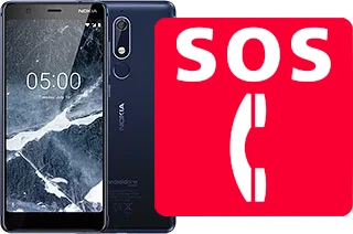 Chamadas de emergência no Nokia 5.1