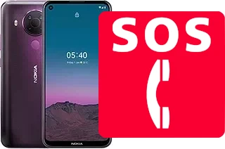 Chamadas de emergência no Nokia 5.4