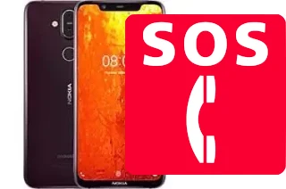 Chamadas de emergência no Nokia 8.1