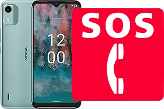 Chamadas de emergência no Nokia C12