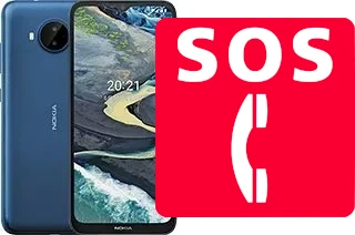 Chamadas de emergência no Nokia C20 Plus