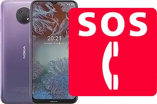 Chamadas de emergência no Nokia G10