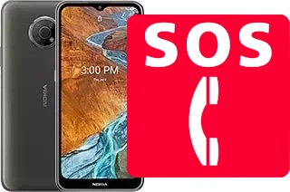 Chamadas de emergência no Nokia G300