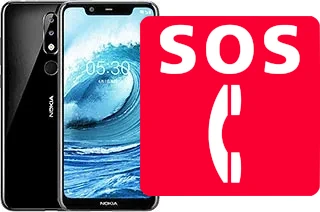 Chamadas de emergência no Nokia 5.1 Plus (Nokia X5)