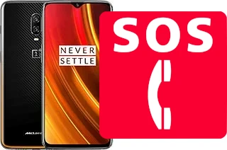 Chamadas de emergência no OnePlus 6T McLaren