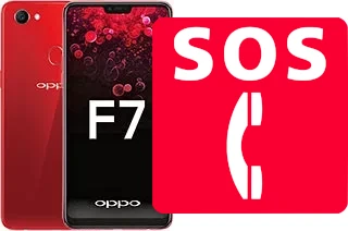 Chamadas de emergência no Oppo F7