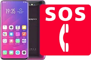 Chamadas de emergência no Oppo Find X