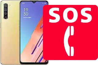 Chamadas de emergência no Oppo Reno3 A