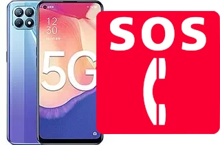 Chamadas de emergência no Oppo Reno4 SE