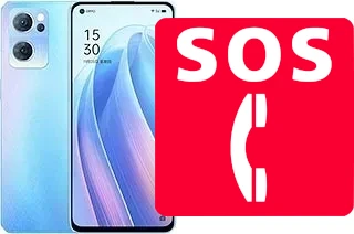 Chamadas de emergência no Oppo Reno7 5G