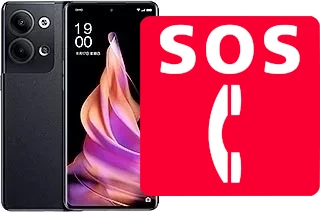 Chamadas de emergência no Oppo Reno9