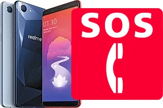 Chamadas de emergência no Realme 1