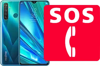 Chamadas de emergência no Realme 5 Pro