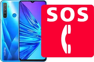 Chamadas de emergência no Realme 5