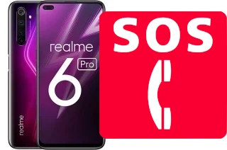 Chamadas de emergência no Realme 6 Pro