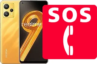 Chamadas de emergência no Realme 9