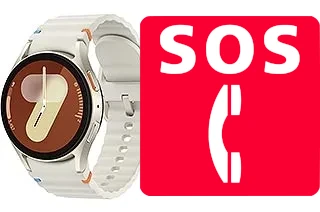 Chamadas de emergência no Samsung Galaxy Watch7