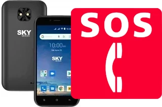 Chamadas de emergência no Sky-Devices Elite H5