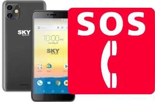 Chamadas de emergência no Sky-Devices Elite H55