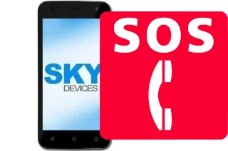 Chamadas de emergência no Sky-Devices Sky Elite 4-5P