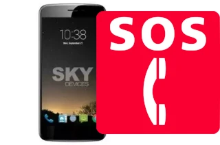 Chamadas de emergência no Sky-Devices Sky Elite 5-5L Plus