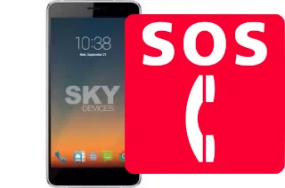 Chamadas de emergência no Sky-Devices Sky Elite 6-0L Plus