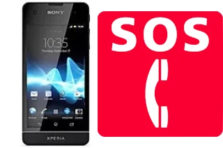 Chamadas de emergência no Sony Xperia SX SO-05D