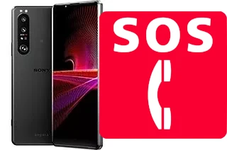 Chamadas de emergência no Sony Xperia 1 III