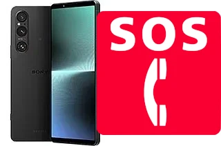 Chamadas de emergência no Sony Xperia 1 V